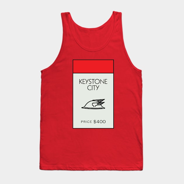 Keystone City Property Card Tank Top by huckblade